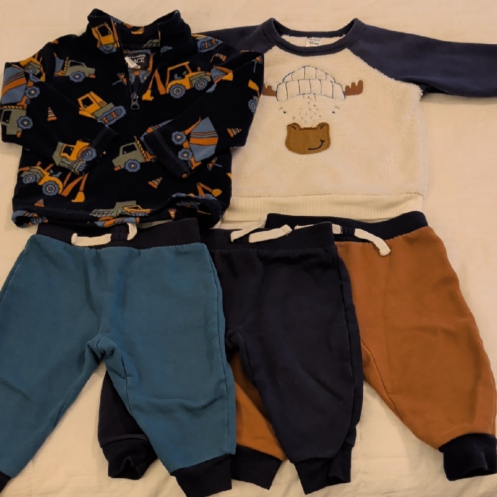 The Children's Place Kids Matching Sets - Navy, Blue, Brown